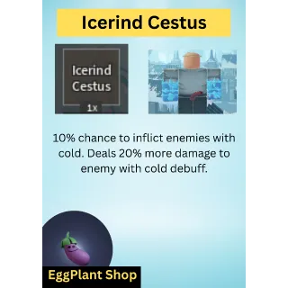 Arcane linage x1 Icerind Cestus