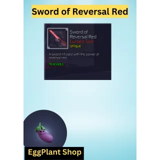 jujutsu infinite Sword of Reversal Red