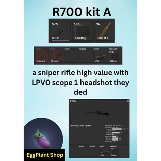 project delta (2 week - wipe) x1 R700 kit A