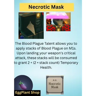 Deepwoken Necrotic Mask