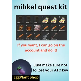  project dealta (later wipe) mihkel quest kit