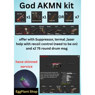  project delta (2 week - wipe) x1 God AKMN kit