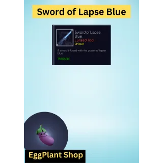 jujutsu infinite Sword of Lapse Blue