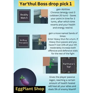 Arcane linage Yar'thul artifract pick 1