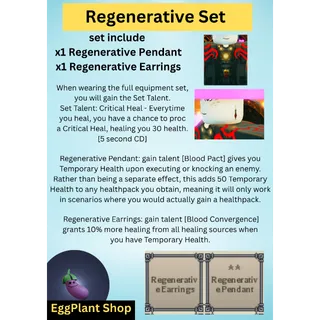 Deepwoken Regenerative set
