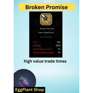 Swordbrust 2 x1 Broken Promise