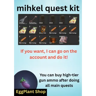  project delta (1-2 week) x1 mihkel quest kit