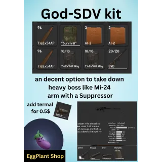 Project delta x2 God-SDV kit