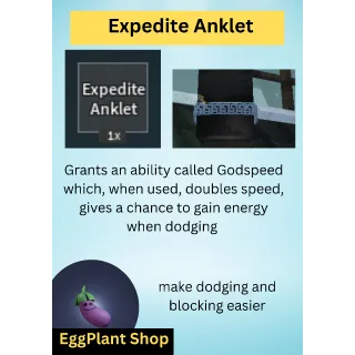Arcane linage x1 Expedite Anklet