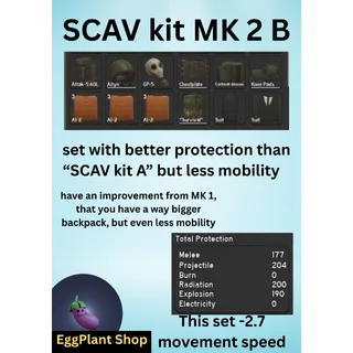  project dealta (2 week - wipe) x1 SCAV MK 2 B