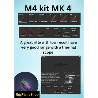  project dealta (later wipe) x1 M4A1 MK 4