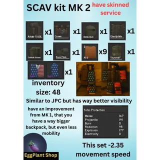  project delta (2 week - wipe) x1 SCAV MK 2