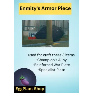Deepwoken x1 Enmity's Armor Piece