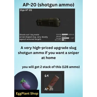 project dealta (later wipe) x128 AP-20 ammo