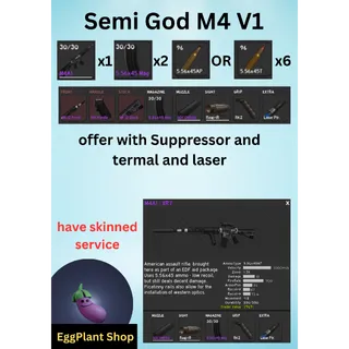  project delta (2 week - wipe) x1 Semi God-M4A1 V1