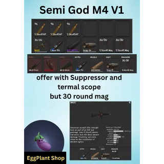  project delta (2 week - wipe) x1 Semi God-M4A1 V1