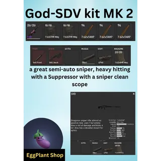  project dealta (later wipe) x2 God-SDV MK 2