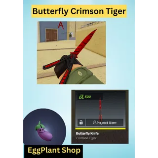 Counter Blox Butterfly-Crimson Tiger Value 500