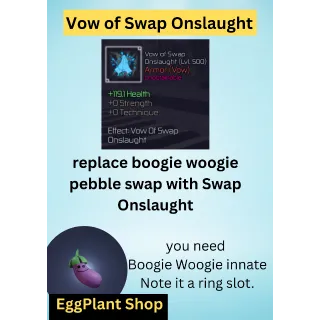 jujutsu infinite Vow of Swap Onslaught 