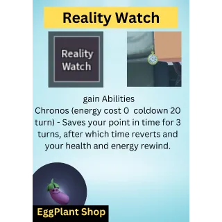 Arcane linage x1 Reality Watch