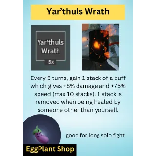 Arcane linage x1 Yar'thuls Wrath