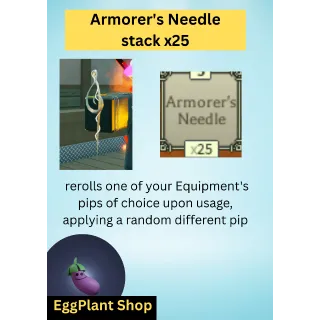 Deepwoken x25 Armorer's Needle