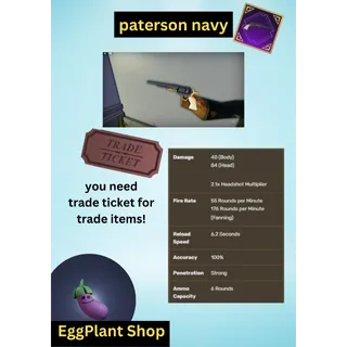 the wild west Paterson Navy