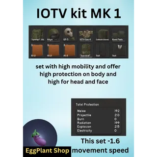  project delta (2 week - wipe) x1 IOTV MK 1
