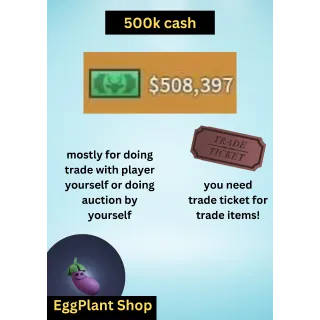 500k cash the wild west
