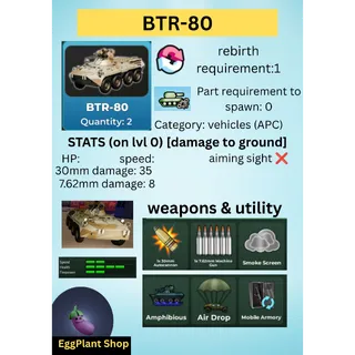 War Tycoon x1 BTR-80