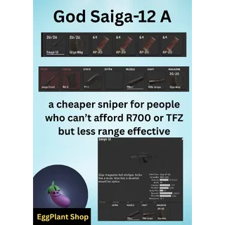 Project delta x1 God-Saiga A