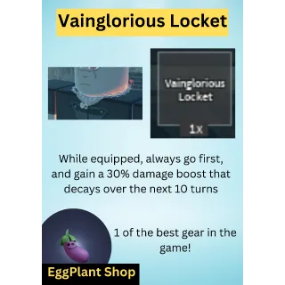 Arcane linage x1 Vainglorious Locket
