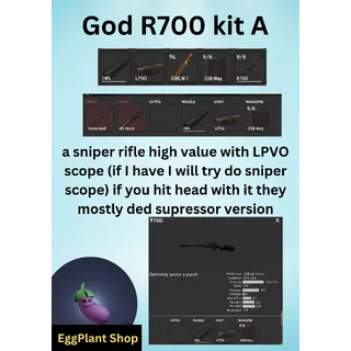  project dealta (2 week - wipe) x1 God-R700 kit A