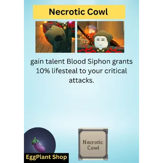 Deepwoken Necrotic Cowl