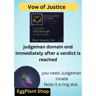 jujutsu infinite Vow of Justice