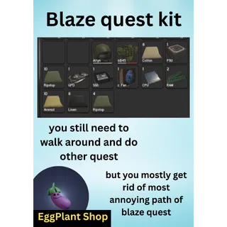 Project delta x1 blaze quest kits
