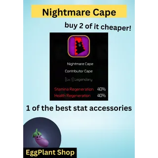 Swordbrust 2 [x1 Nightmare Cape]