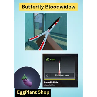 Counter Blox Butterfly-Bloodwidow Value 1400