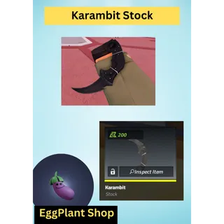 Counter Blox Karambit-Stock Value 200