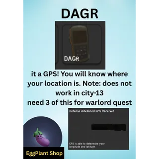  project delta (1-2 week) x1 DAGR