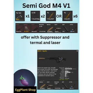  project delta (1-2 week) x1 Semi God-M4A1 V1
