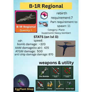 War Tycoon B-1R Regional