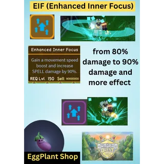 dungeon quest reborn EIF (Enhanced Inner Focus)