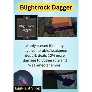 Arcane linage x1 Blight Dagger