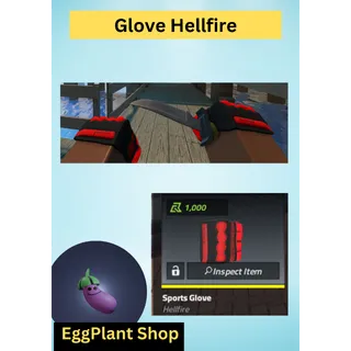 Counter Blox Glove-Hellfire