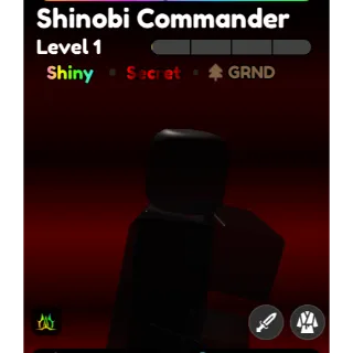 ALMIGHTY SHINY SHINOBI COMMANDER |ANIME DEFENDERS