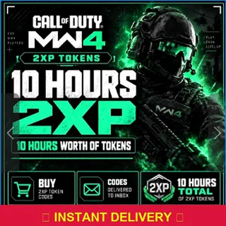 MW4 - 10 Hours Double XP Boost