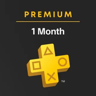 PLAYSTATION PLUS PREMIUM 1 MONTH  [NA] Stocable