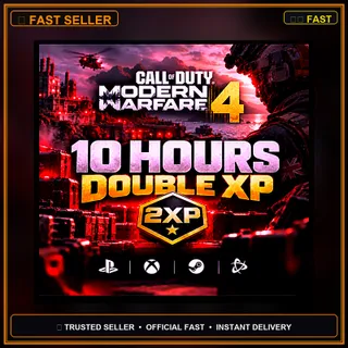 Call of Duty Modern Warfare 4 - 1O HOURS DOUBLE XP