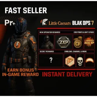 COD BO7 Little Caesars - 7 Rewards